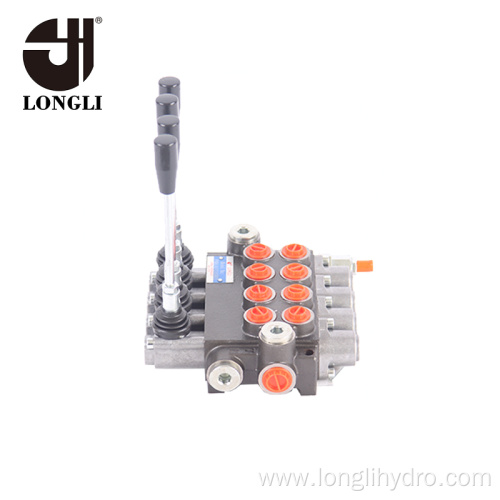 4P40 Hydraulic 4 Spool Hydraulic Control Valve